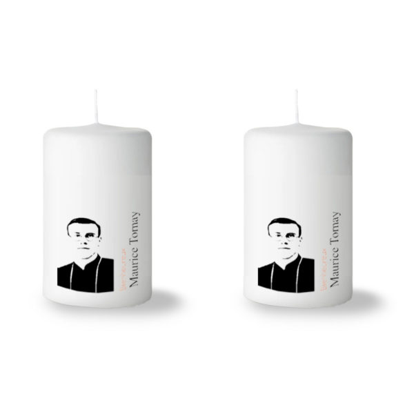 2 bougies 6 cm